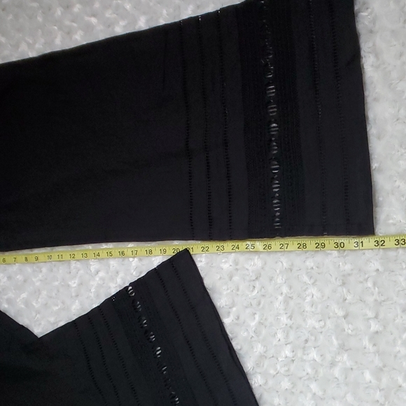 VITAMIN A Black Gold Coast Voile Malia Pant Cover-up ~ NWT - Picture 12 of 16